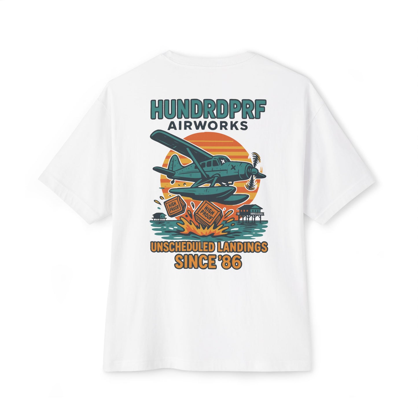 HUNDRDPRF Airworks Tee – Unscheduled Landings Since ’86